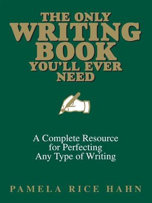 cover image of The Only Writing Book You'll Ever Need